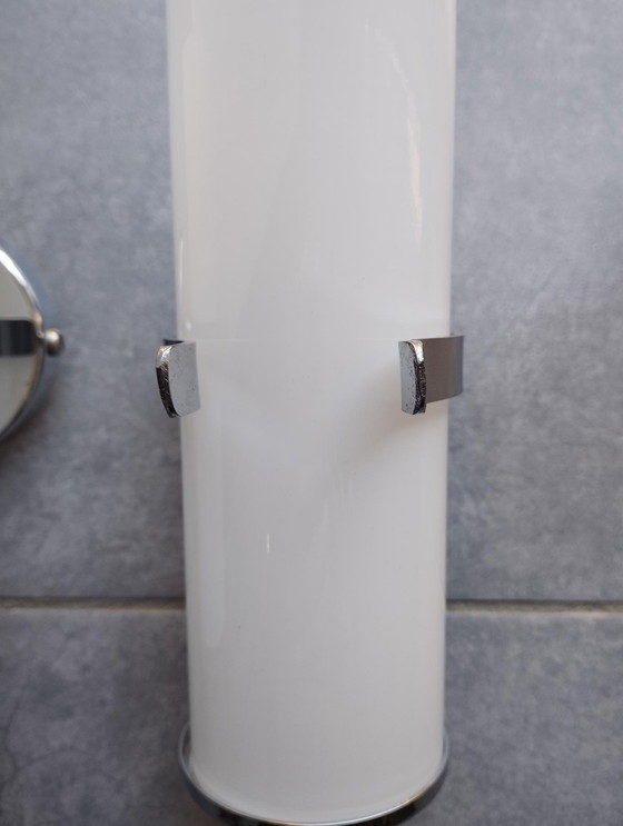 Image 1 of Coppia di lampade da parete vintage Space Age del 1970, in opalino