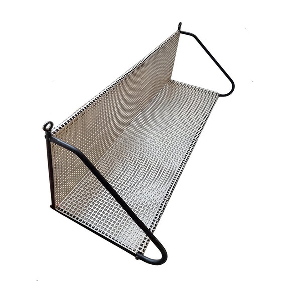 Image 1 of Perforated Metal Bookshelf by Tjerk Reijenga for Pilastro, 1950s