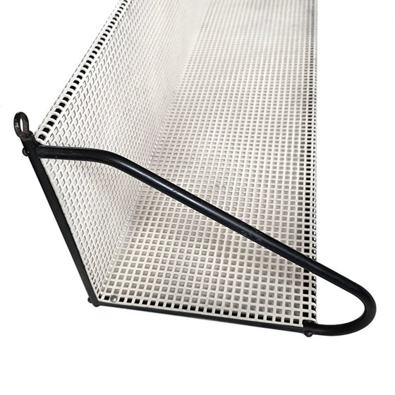 Image 1 of Perforated Metal Bookshelf by Tjerk Reijenga for Pilastro, 1950s