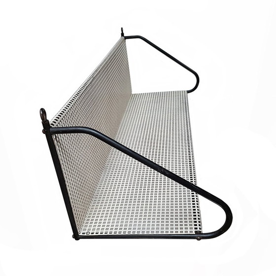 Image 1 of Perforated Metal Bookshelf by Tjerk Reijenga for Pilastro, 1950s