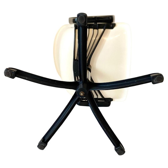Image 1 of 3X Set Of Three Modus Office Desk Chairs, Osvaldo Borsani For Tecno, Italy 1960