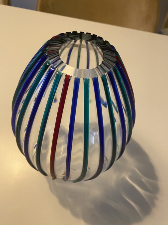 Image 1 of Vase en verre de Murano Alfredo Barbini