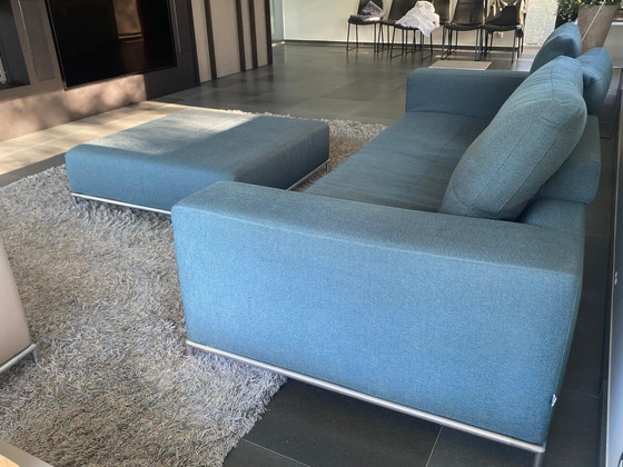 Image 1 of B&B Italia George 3-Seater Sofa + Footrest By Antonio Citterio