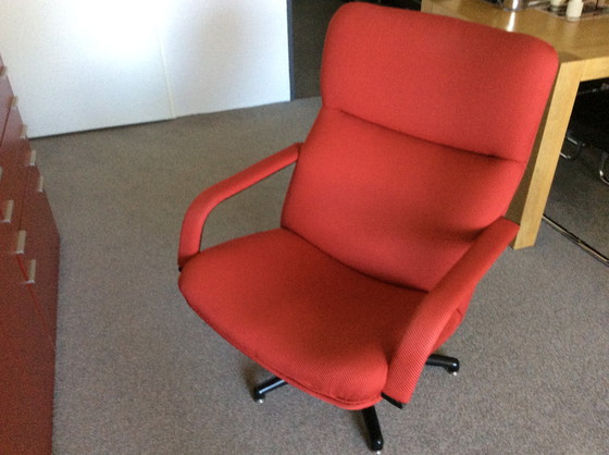 Image 1 of Chaise design Artifort rouge