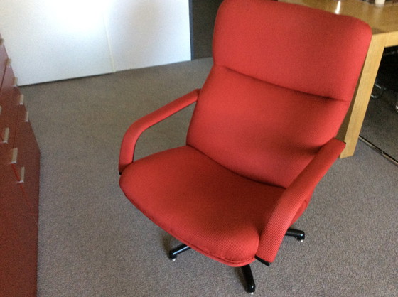 Image 1 of Chaise design Artifort rouge