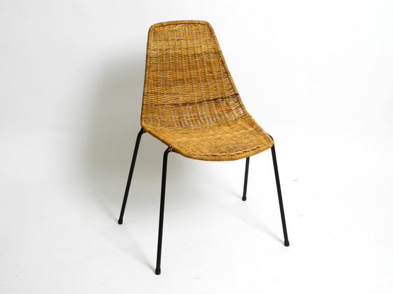 Image 1 of Original Italian Mid Century Modern Gian Franco Legler basket chair