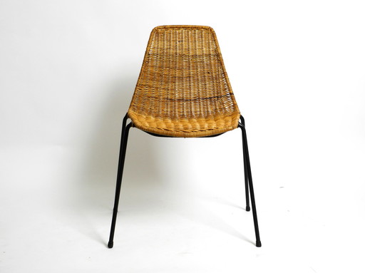 Original Italian Mid Century Modern Gian Franco Legler basket chair