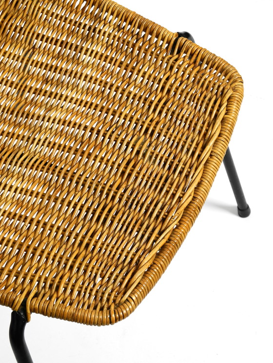 Image 1 of Original Italian Mid Century Modern Gian Franco Legler basket chair