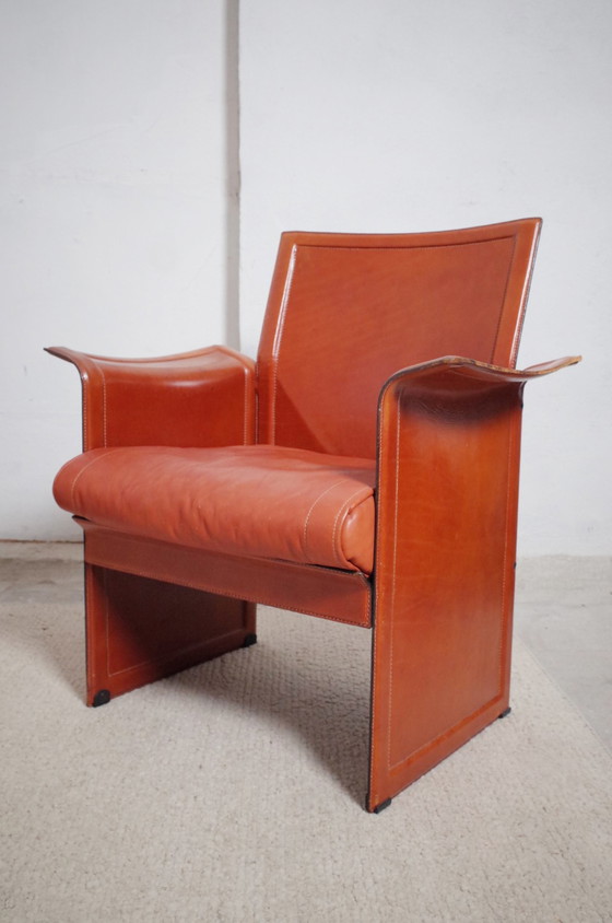 Image 1 of Matteo Grassi leather two-seater and armchair