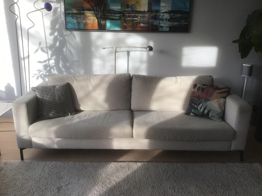 Danish Design Sofa Brand Sits Impulse, 4-Seater, Light Beige Fabric