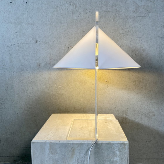 Image 1 of Harco Loor plexiglass table lamp