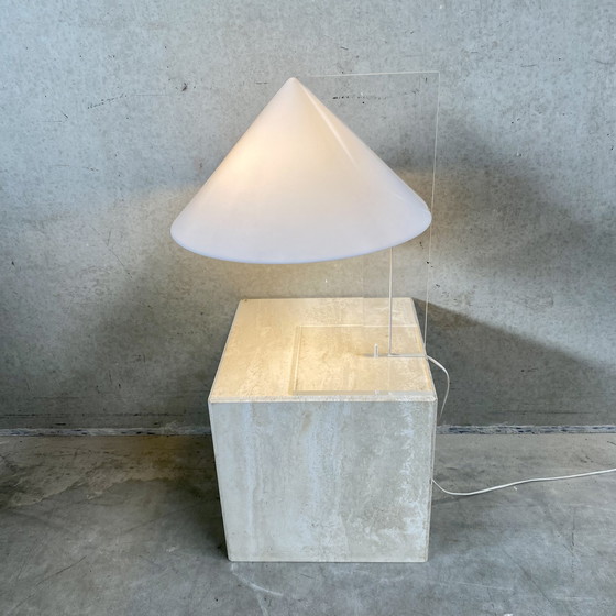 Image 1 of Harco Loor plexiglass table lamp