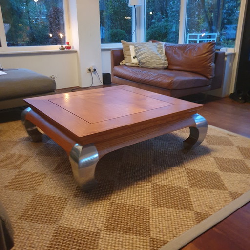 Teak Coffee Table 100×100×34 Roderick Vos