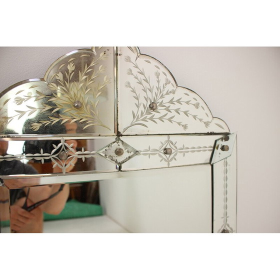 Image 1 of Vintage wall mirror, Czechoslovakia 1900