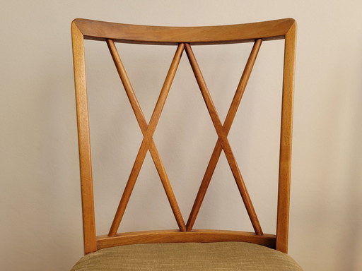 4x Midcentury Design Poly-Z Dining Chairs