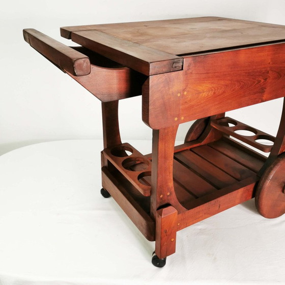 Image 1 of Vintage teak garden bar, Norway 1990s