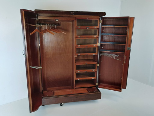 Compactom Ltd Armoire pour homme en acajou et en chêne