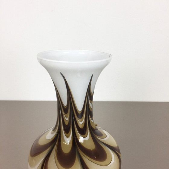 Image 1 of Vaso vintage in vetro multicolore di Carlo Moretti per Opaline Firenze, Italia 1970