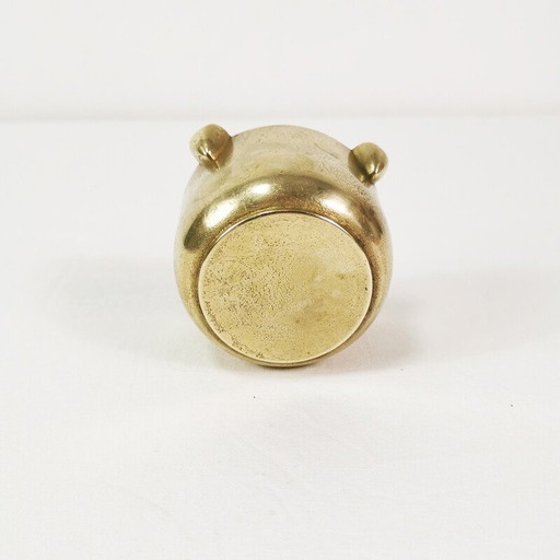 Posacenere vintage in ottone, Svezia 1950