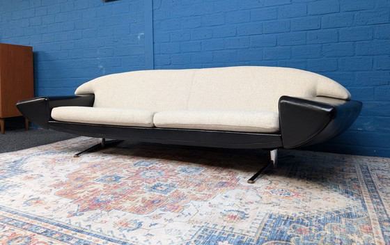 Image 1 of Design Bench Model 'Capri' From The Sixties, Johannes Andersen, Trensum Möbelfabrik