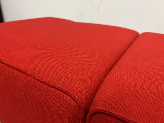 Image 1 of Design On Stock Blizz stool red fabric