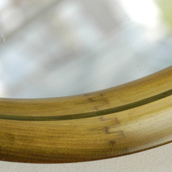 Image 1 of Specchio da parete circolare moderno danese - anni '60