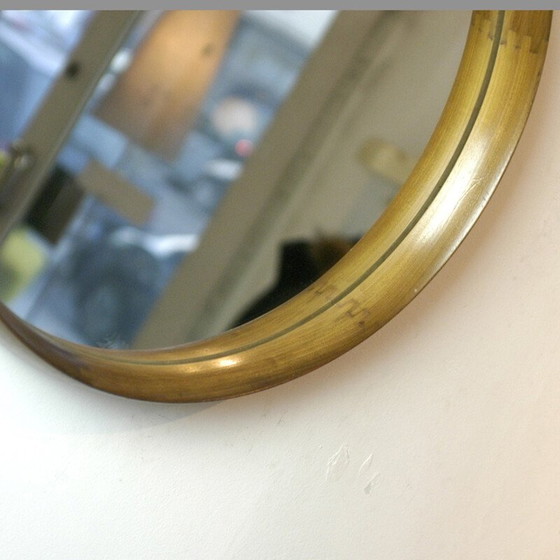 Image 1 of Specchio da parete circolare moderno danese - anni '60