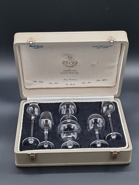 Image 1 of Moser Club's Miniatures snifters