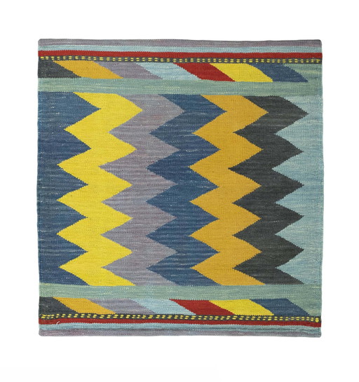 Kilim Fars intrecciato a mano – 98 x 95 cm (Nuovo)