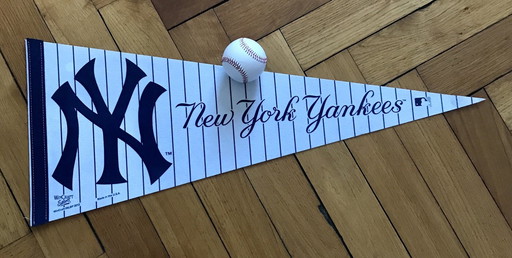 Big Baseball Pennant New York Yankees