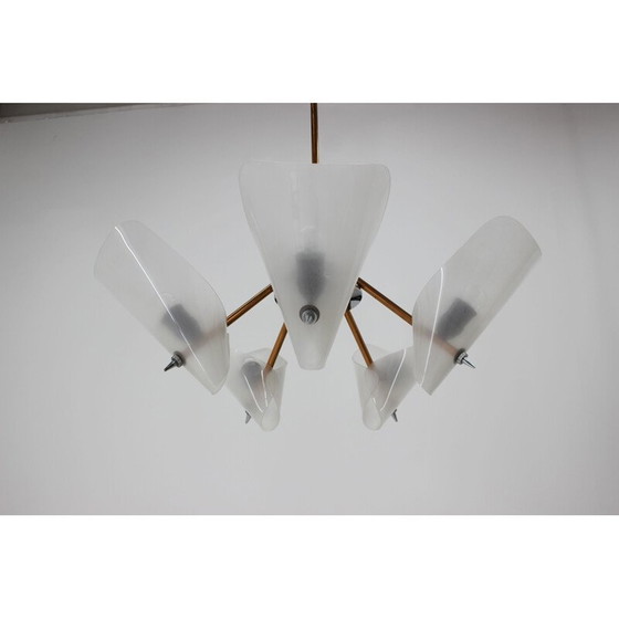 Image 1 of Vintage Chandelier by Drukov,  1960s