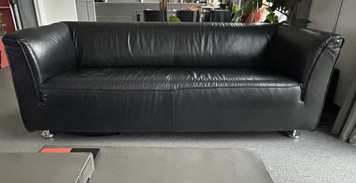 Gelderland Sofa 4800 Black Leather