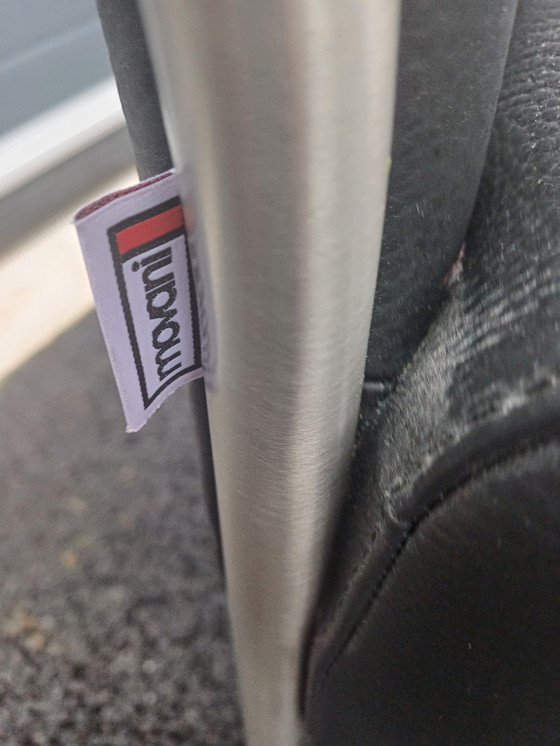 Image 1 of Sillón de cuero negro de Movani