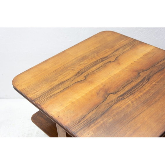 Image 1 of Art Deco vintage Bohemia centre table, 1930s