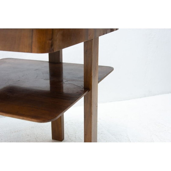 Image 1 of Art Deco vintage Bohemia centre table, 1930s