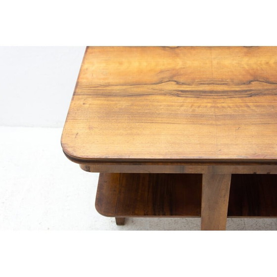 Image 1 of Art Deco vintage Bohemia centre table, 1930s