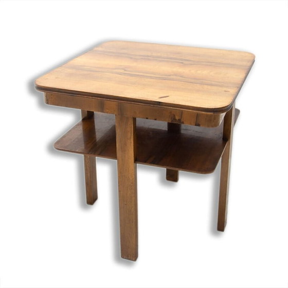 Image 1 of Art Deco vintage Bohemia centre table, 1930s