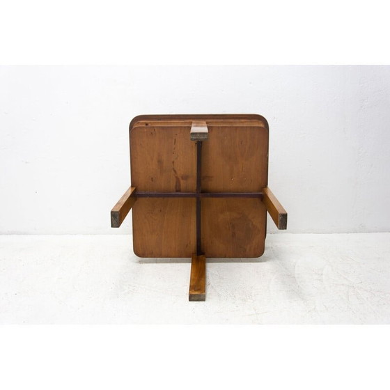 Image 1 of Art Deco vintage Bohemia centre table, 1930s