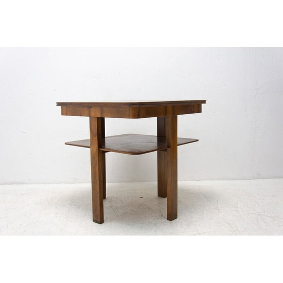 Image 1 of Art Deco vintage Bohemia centre table, 1930s
