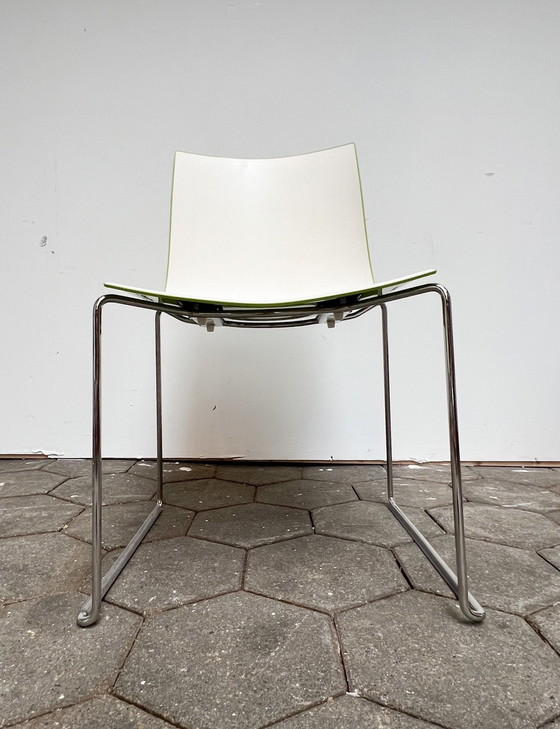 Image 1 of Set of 4 Katifa chairs by Arper, after 2000