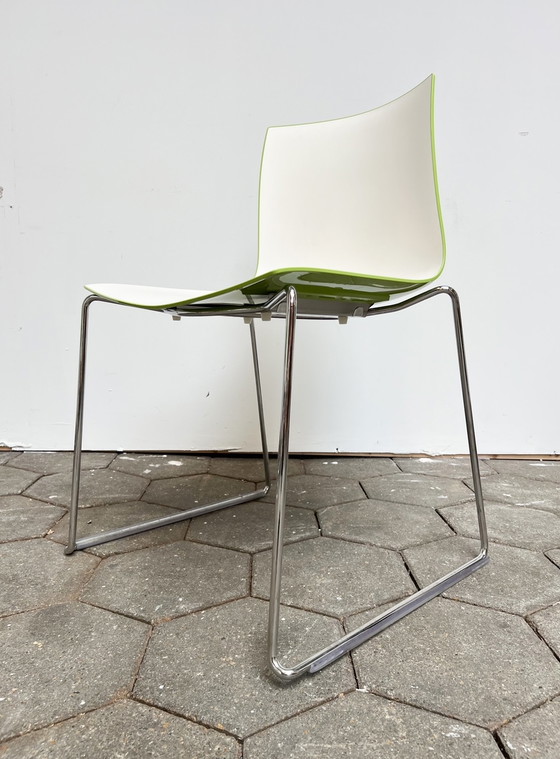 Image 1 of Set of 4 Katifa chairs by Arper, after 2000