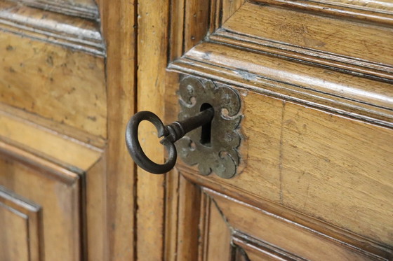 Image 1 of Rare Wooden Antique Wardrobe