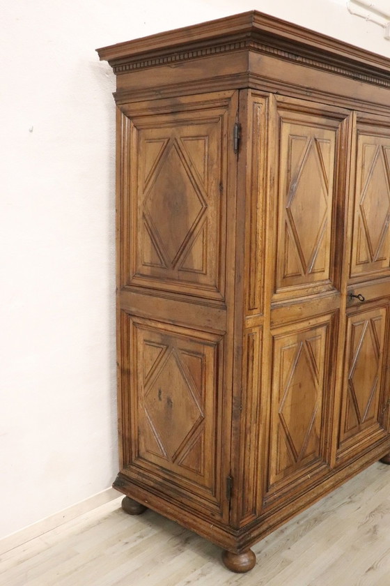 Image 1 of Rare Wooden Antique Wardrobe