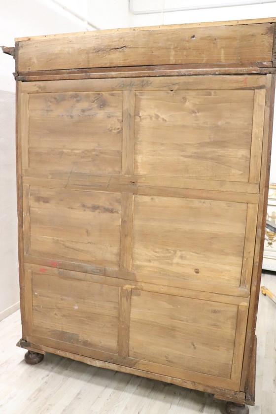 Image 1 of Rare Wooden Antique Wardrobe