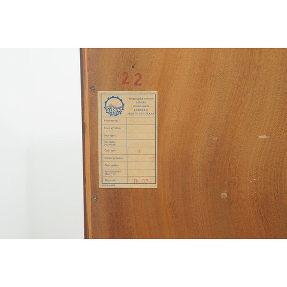 Image 1 of Libreria vintage in noce per Setona, Cecoslovacchia 1950