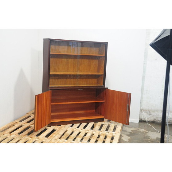 Image 1 of Libreria vintage in noce per Setona, Cecoslovacchia 1950