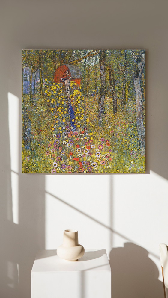 Image 1 of Gustav Klimt - Farmers garden with crucifix