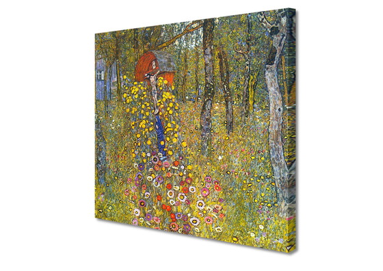 Image 1 of Gustav Klimt - Farmers garden with crucifix