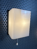 2 lampade da parete vintage - plexiglass