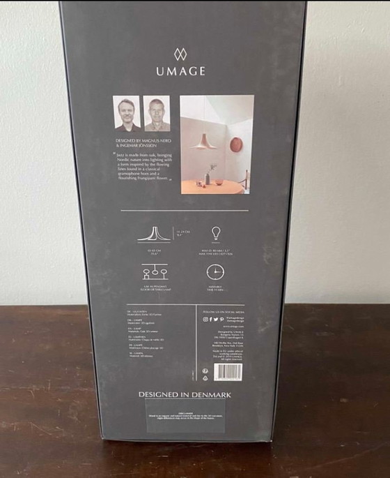 Image 1 of Lámpara de diseño Umage Jazz Oak / roble claro